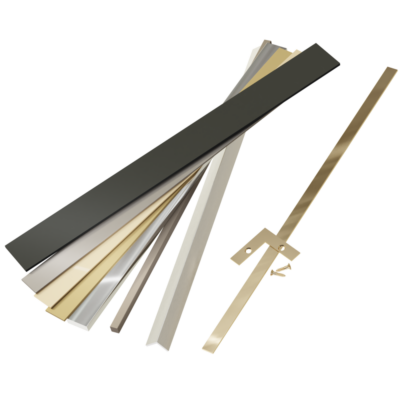 20 Piece Gallery Rail Sample Kit - Cabinet & Furniture Components - Designs  of Distinction