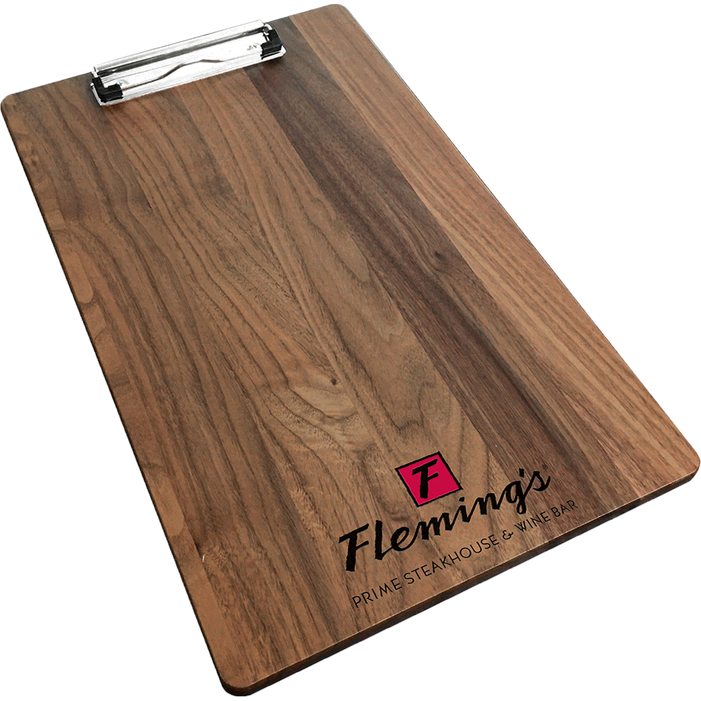 Wood Clipboard Restaurant, Wooden Note Sheet Pads