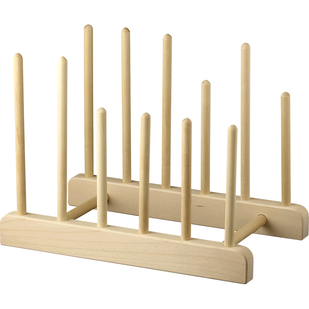 wooden test tube rack