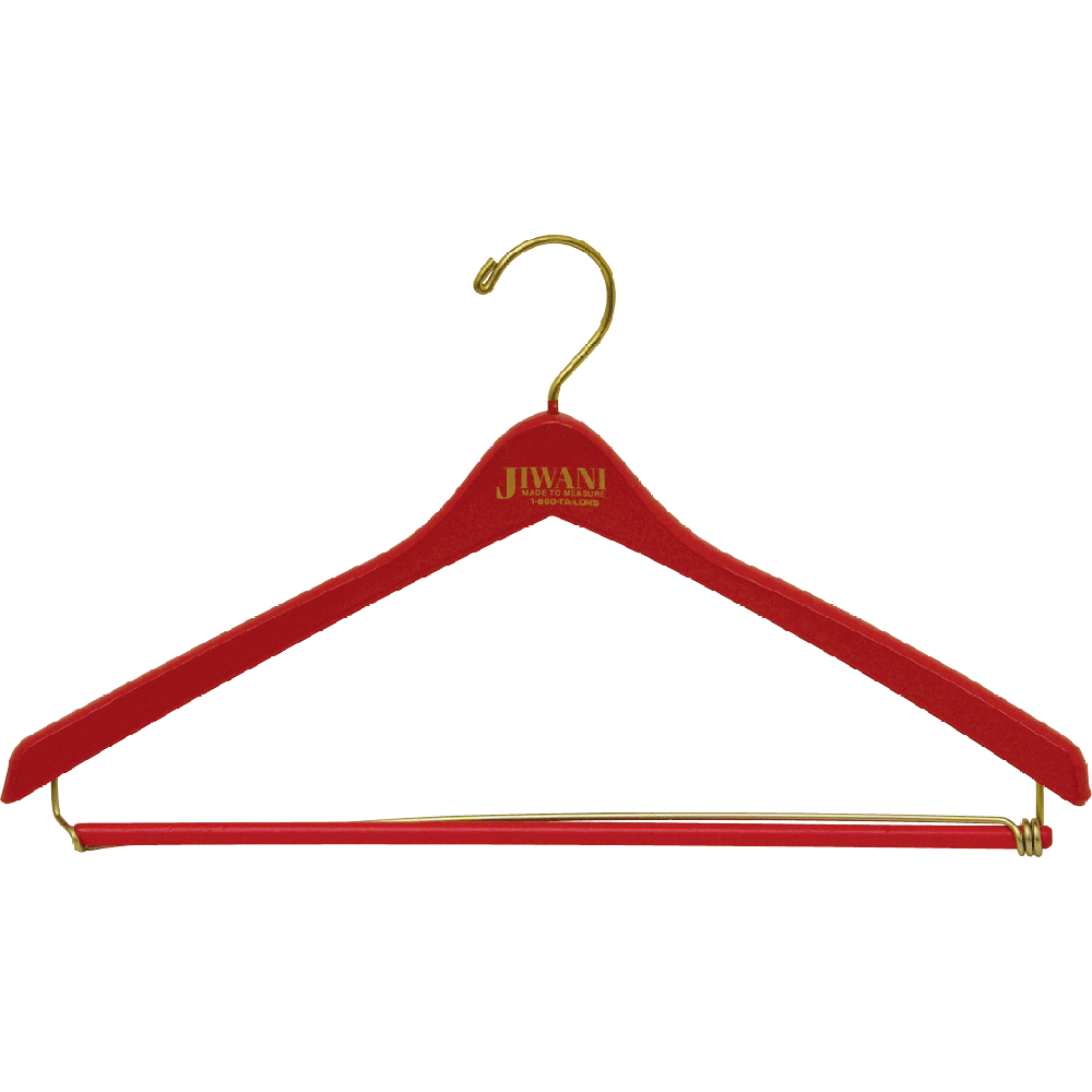 Pants Business Logo Laser Engraved Wooden Hangers Customized Wood